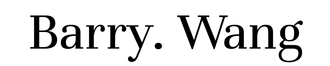 Barry. Wang