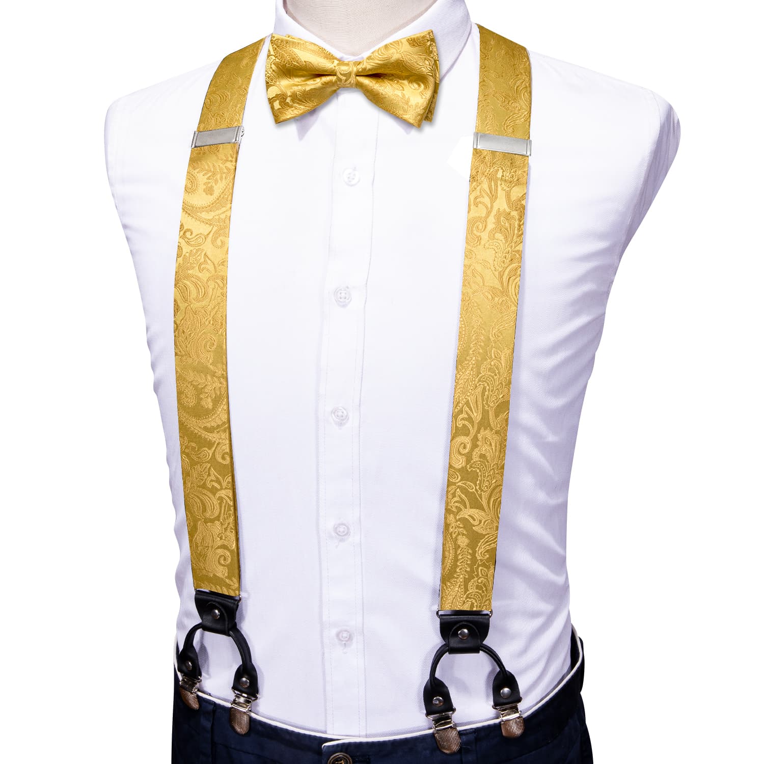 suspender bow tie set