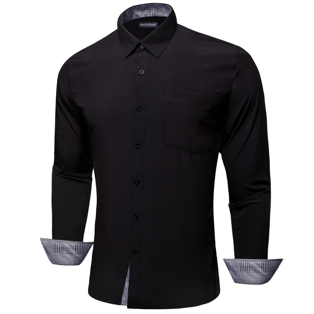 black long sleeve shirt