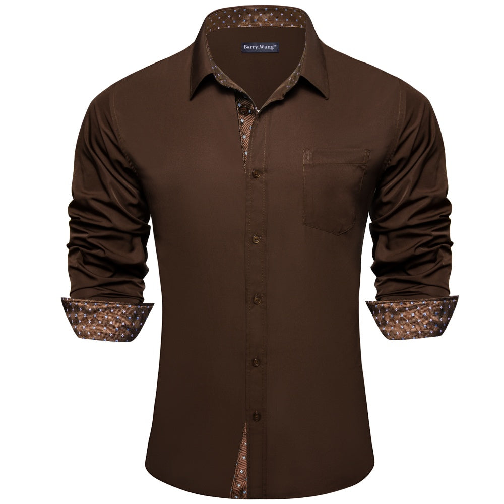 brown shirt