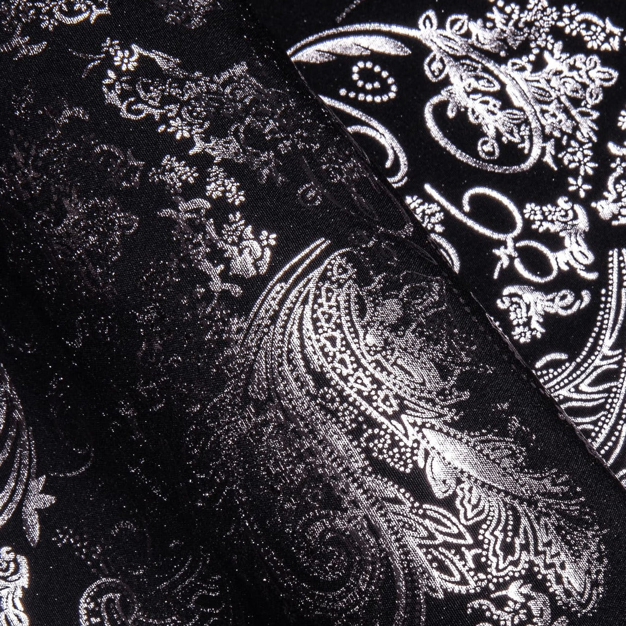 Barry. Wang Mens Grey Dress Shirt Paisley Jacquard Long Sleeve Button Down Business Shirt, S Barry. Wang Mens Grey Dress Shirt Paisley Jacquard Long Sleeve Button Down Business Shirt, S
