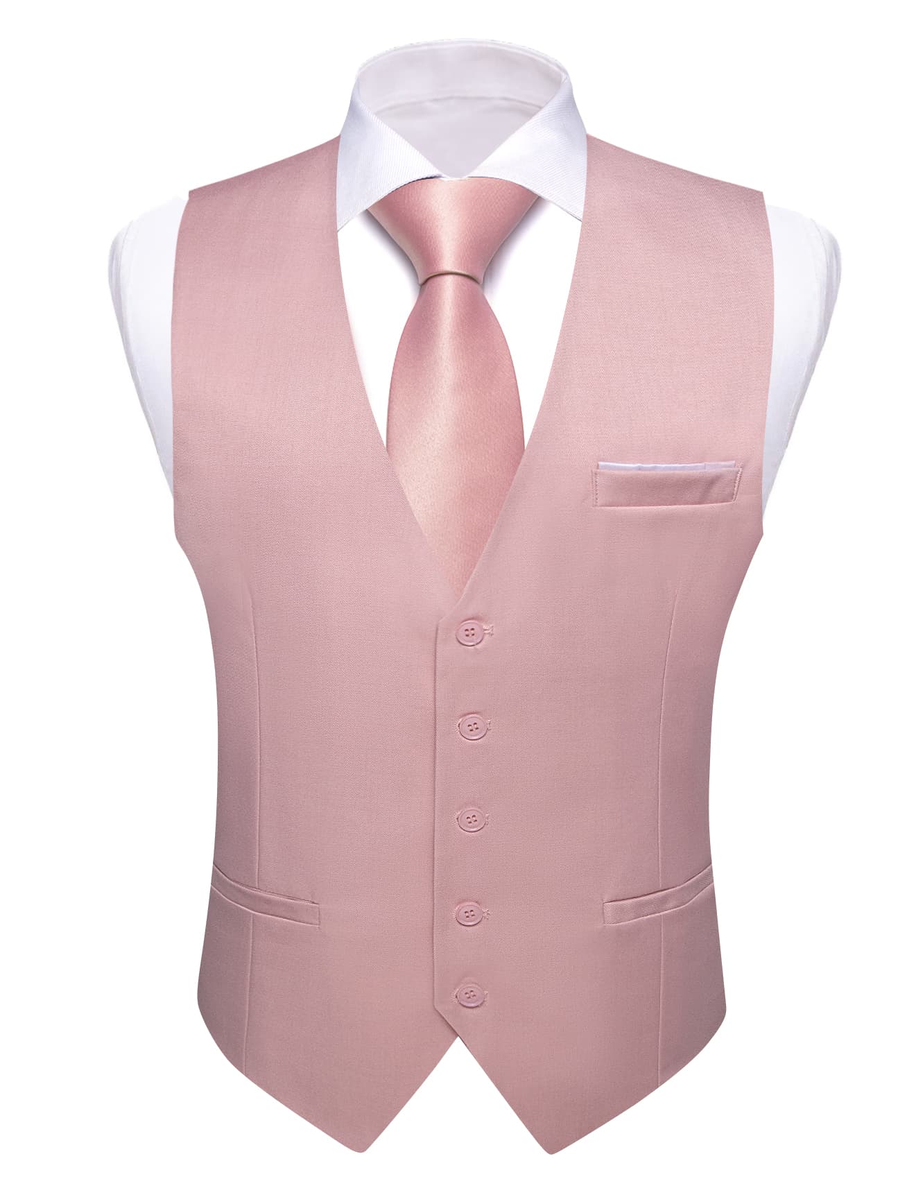Barry. Wang Rose Gold Suit Vest for Men Solid Formal Prom Dress Waistcoat, M Barry. Wang Rose Gold Suit Vest for Men Solid Formal Prom Dress Waistcoat, M