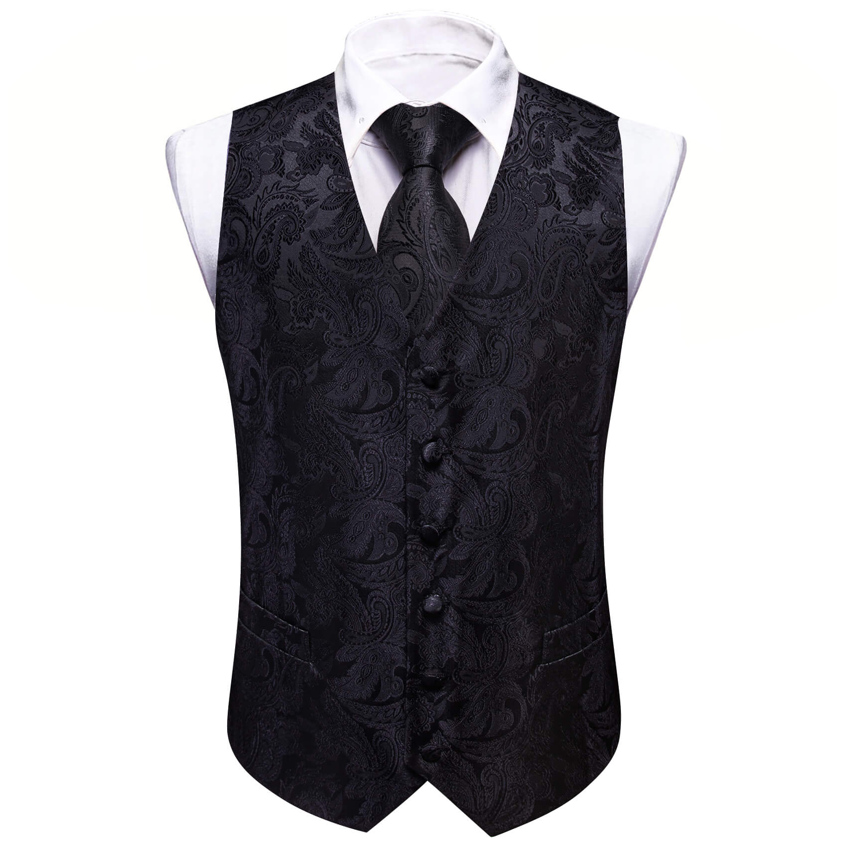 black vest top
