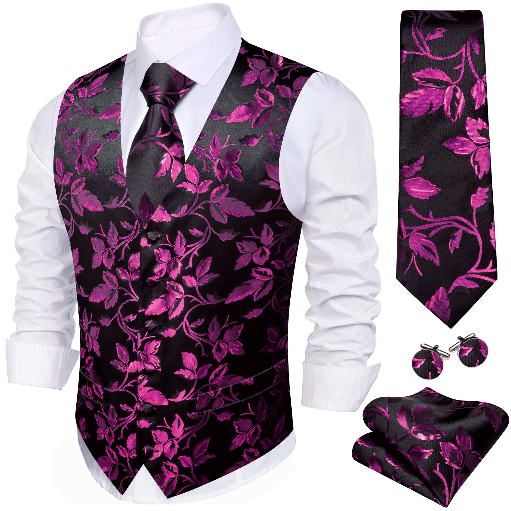 vest purple
