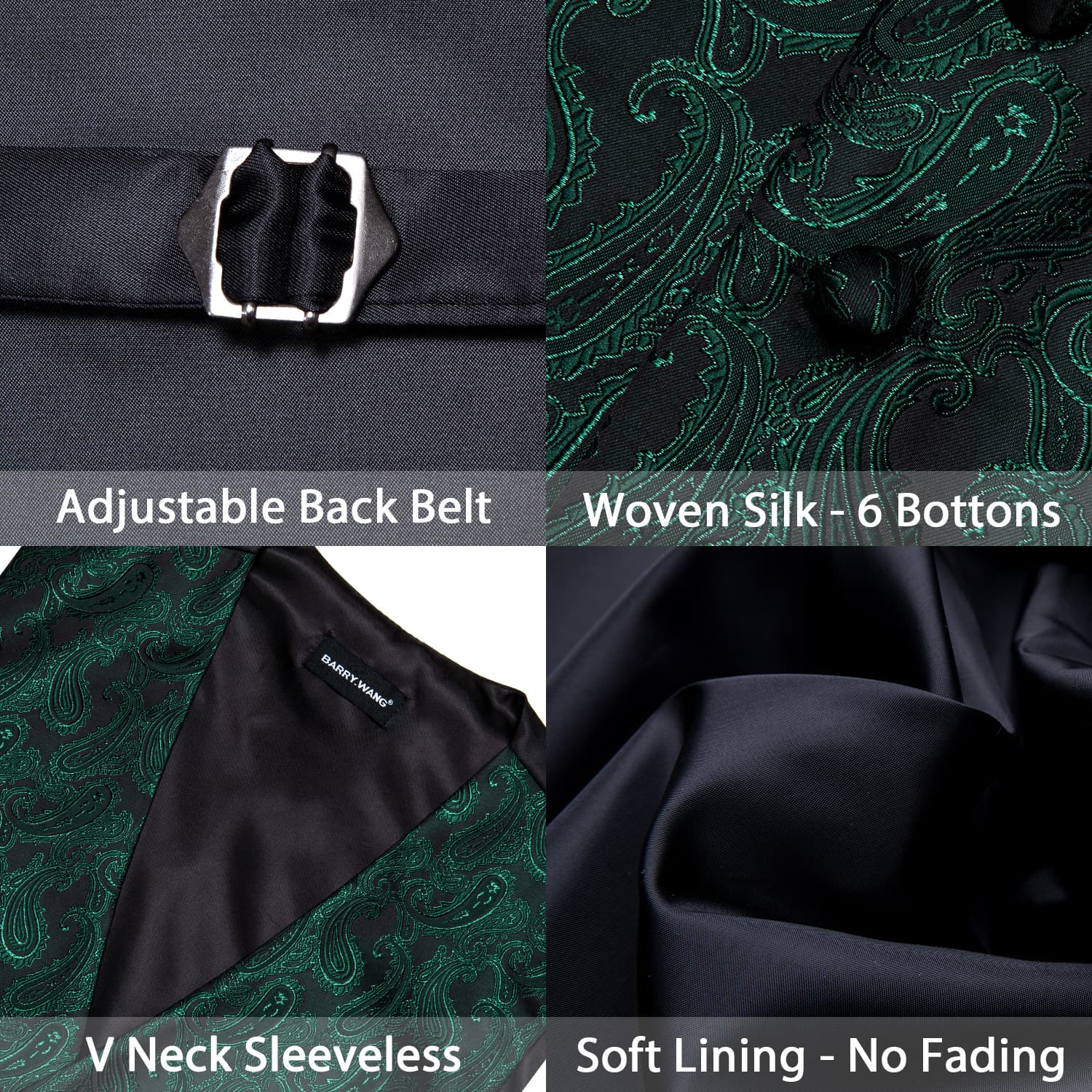 tie vest green tuxedo jacket