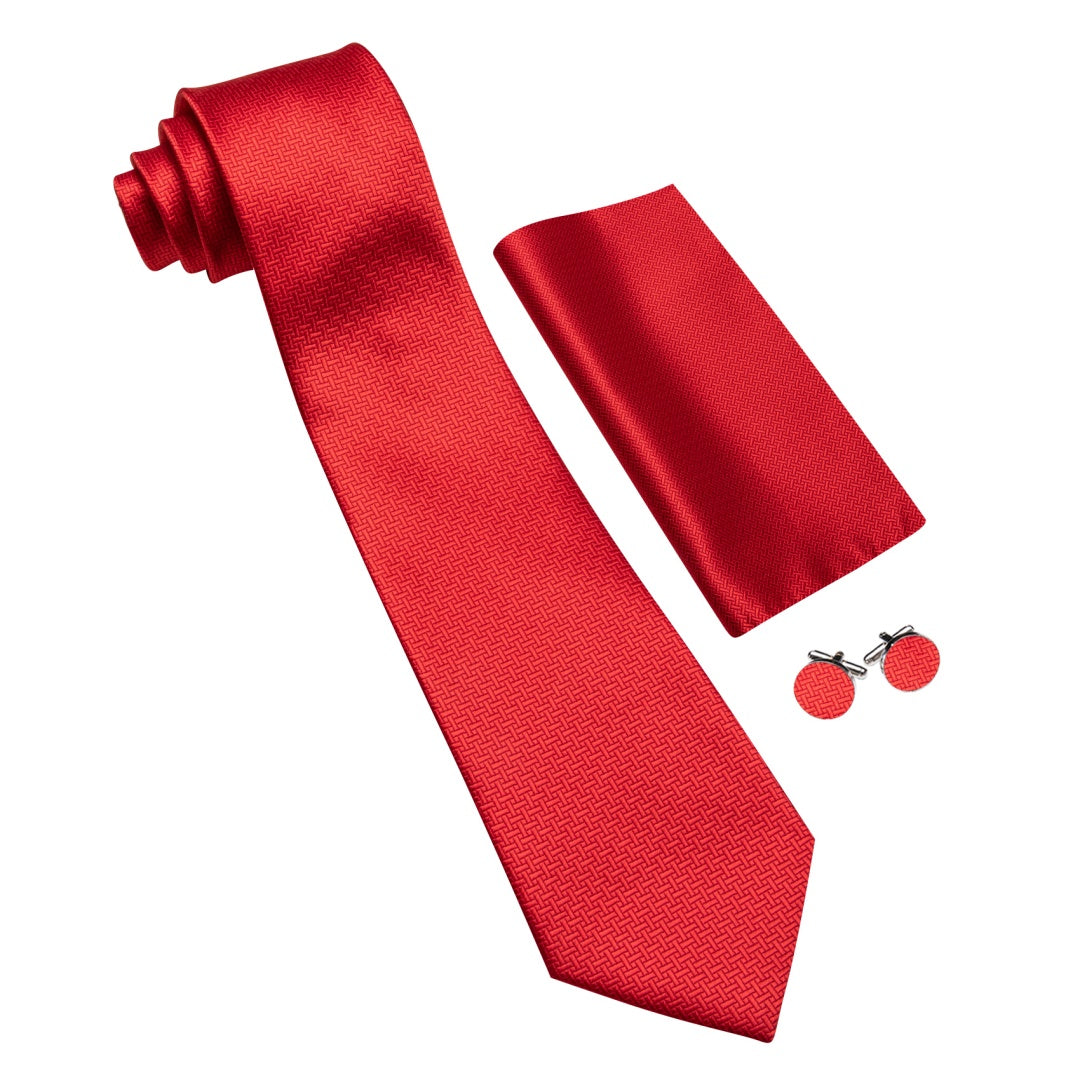 red tie