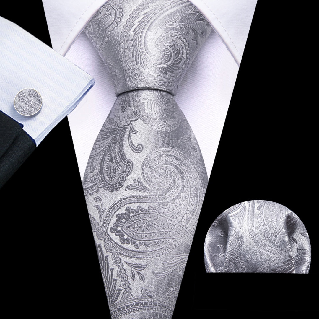 Silver tie