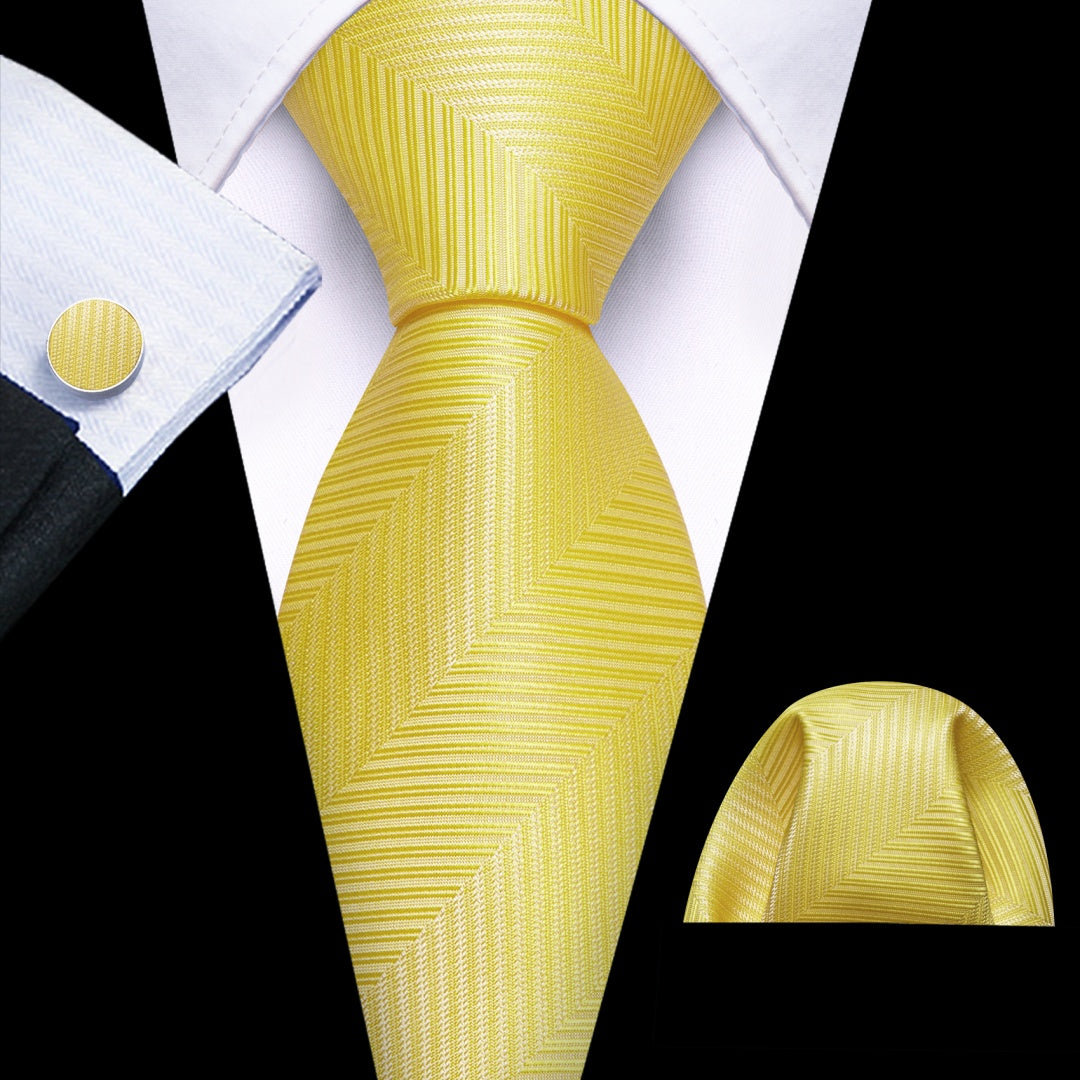 yellow tie