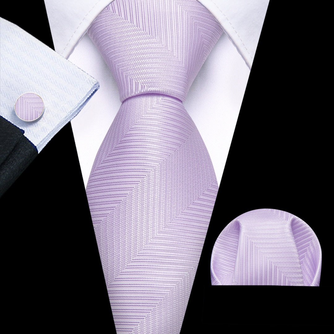 purple tie