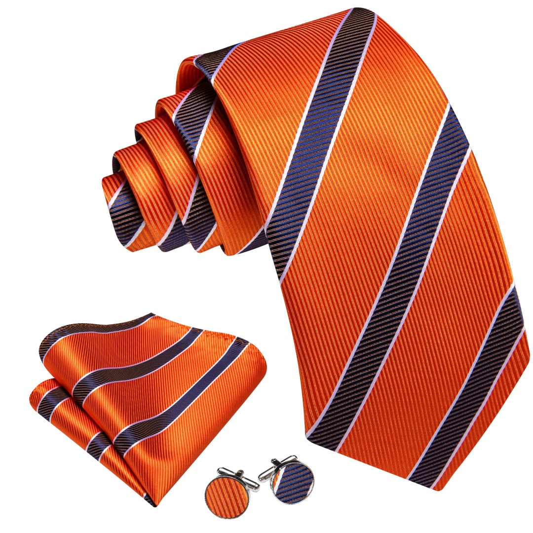 Orange tie