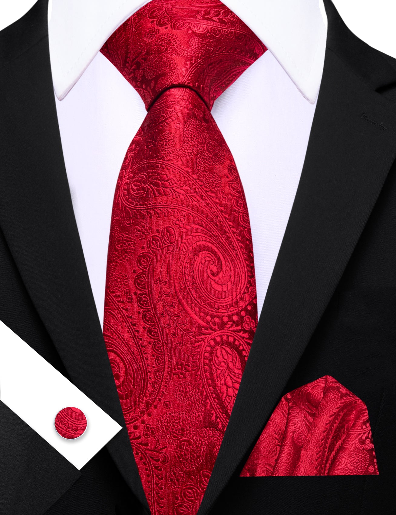 Red tie