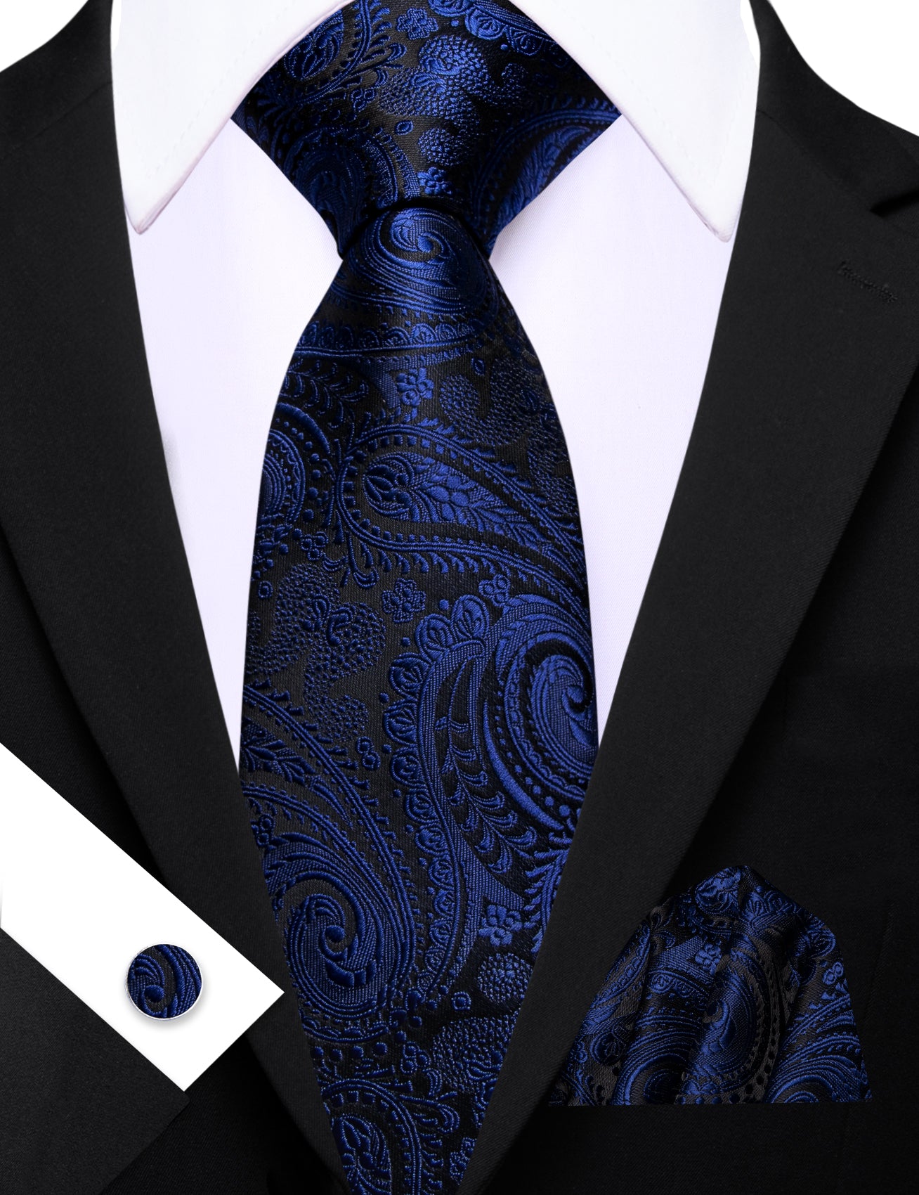 blue tie set