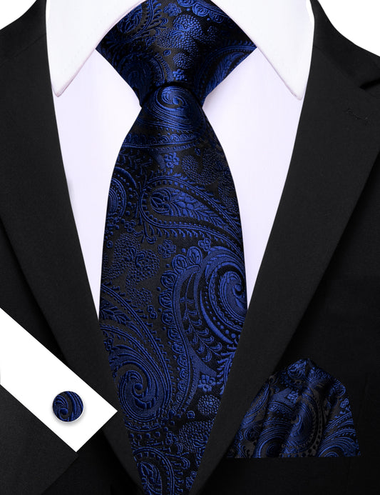blue tie set