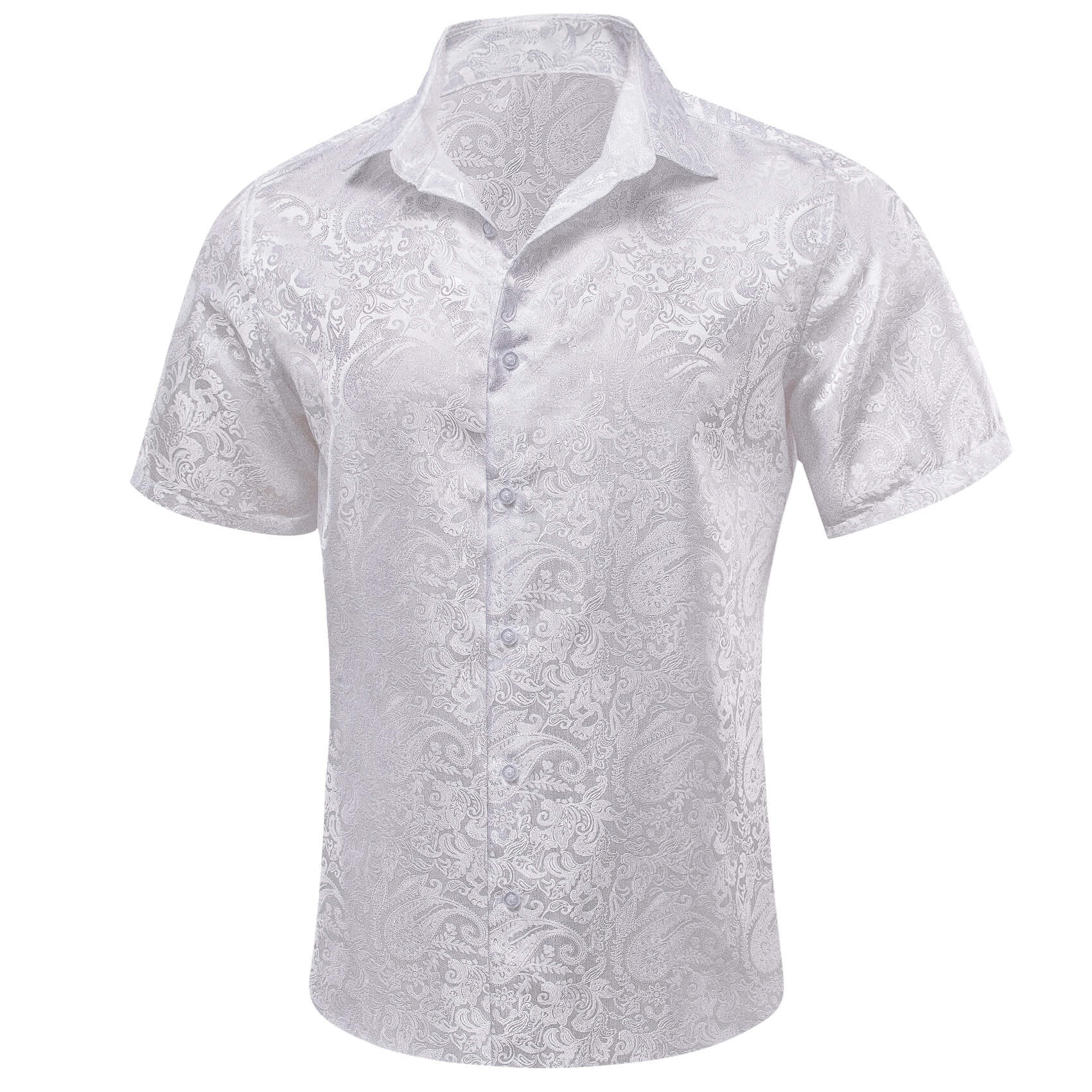 White Paisley Shirt