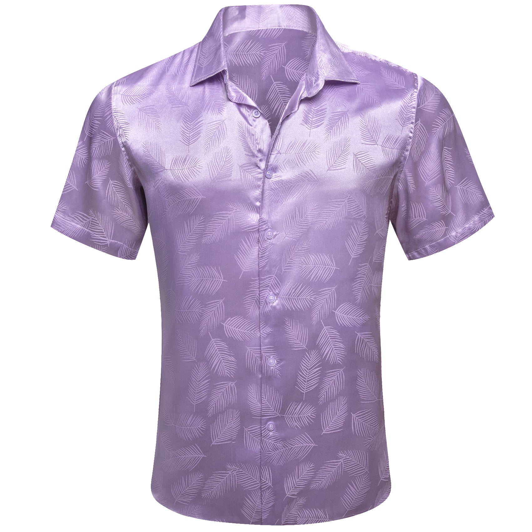 barry wang light purple shirt