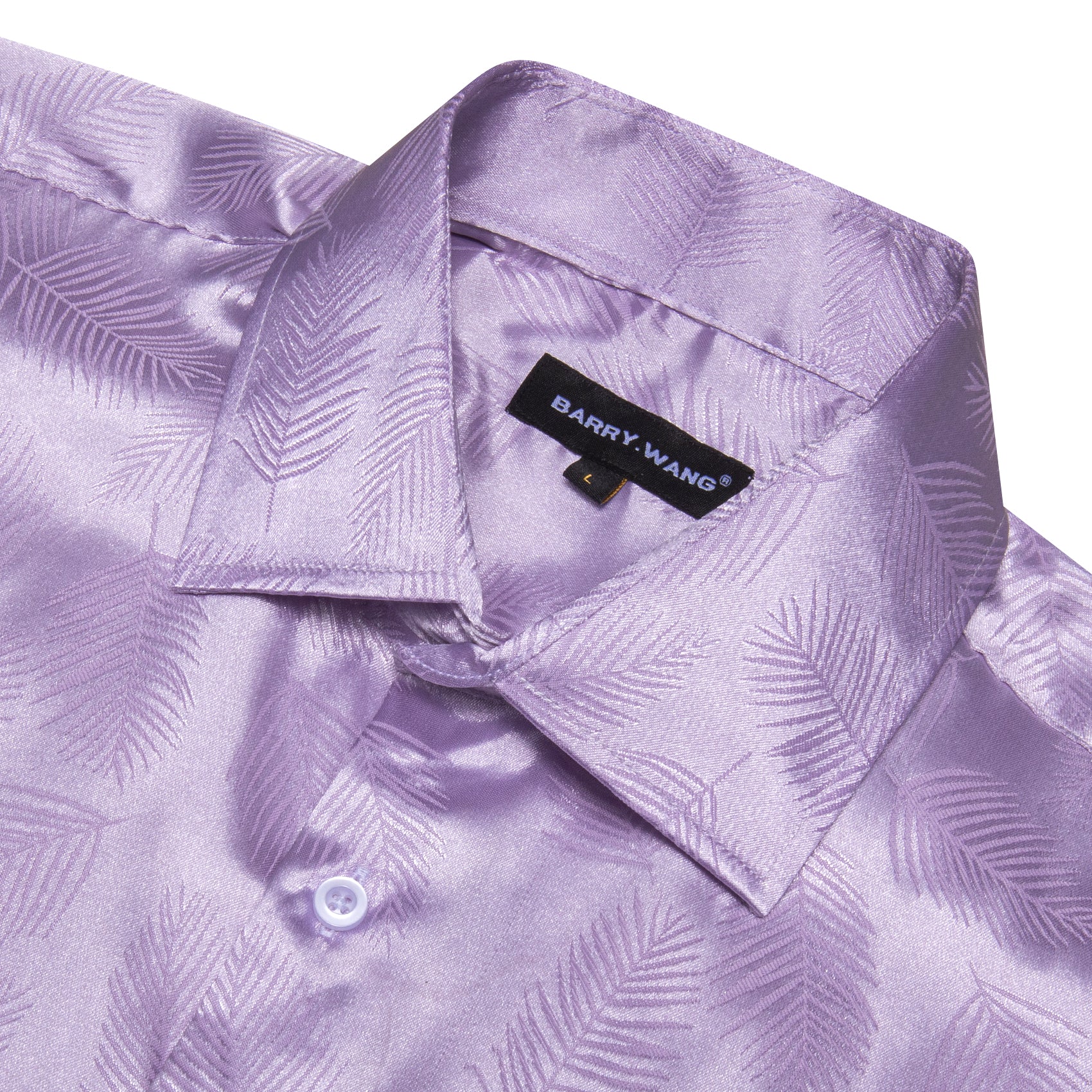 Floral purple dress shirt mens