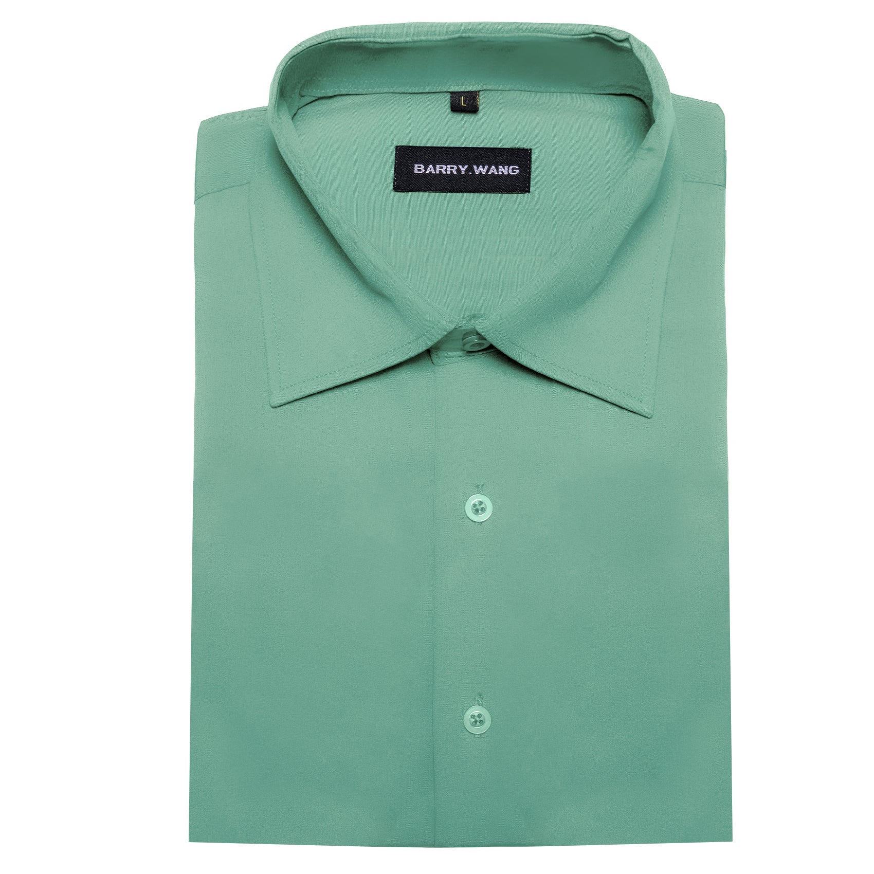 Green shirt men's button up shirts