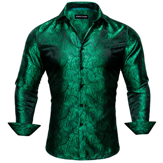 men green shirt 