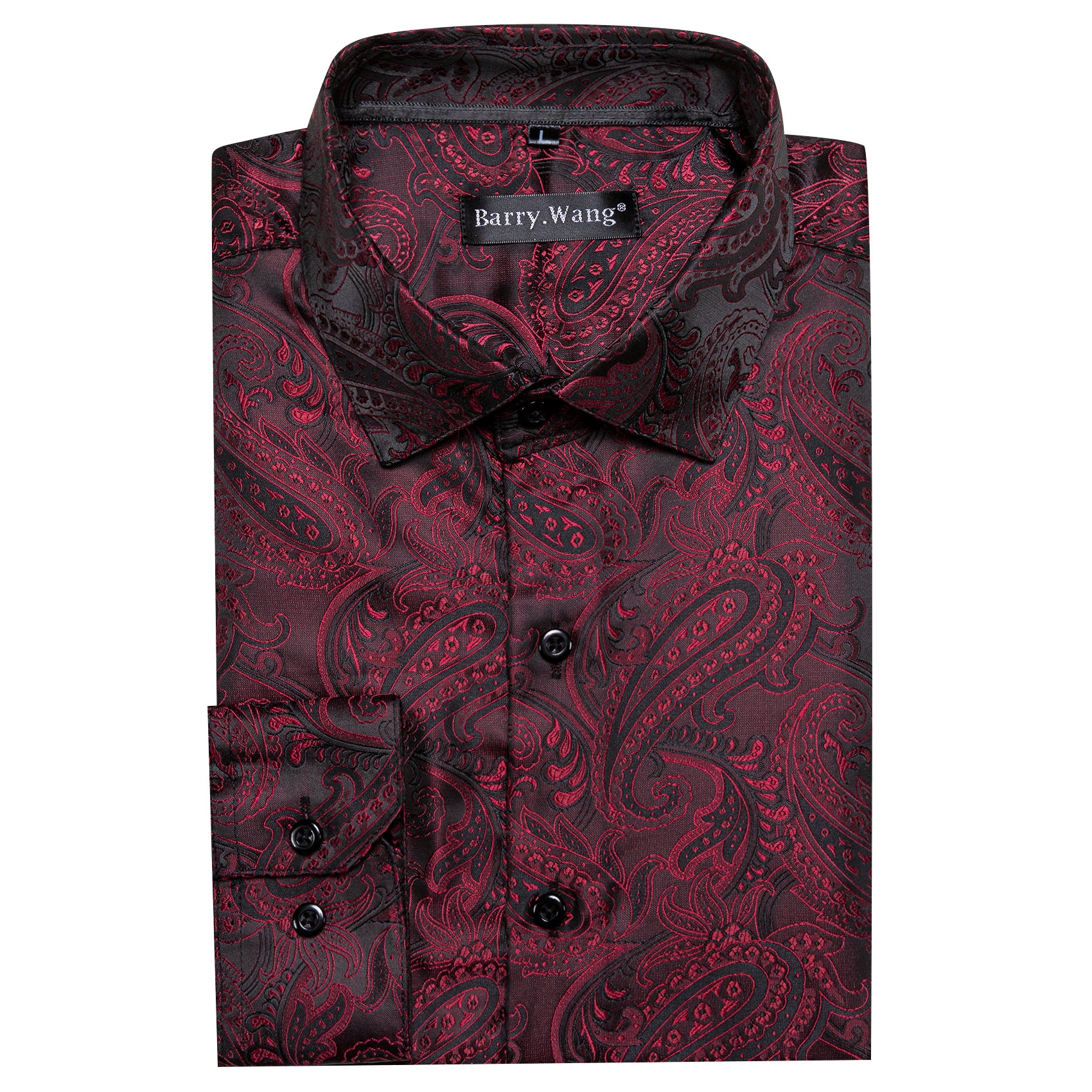 patterned short sleeve button up