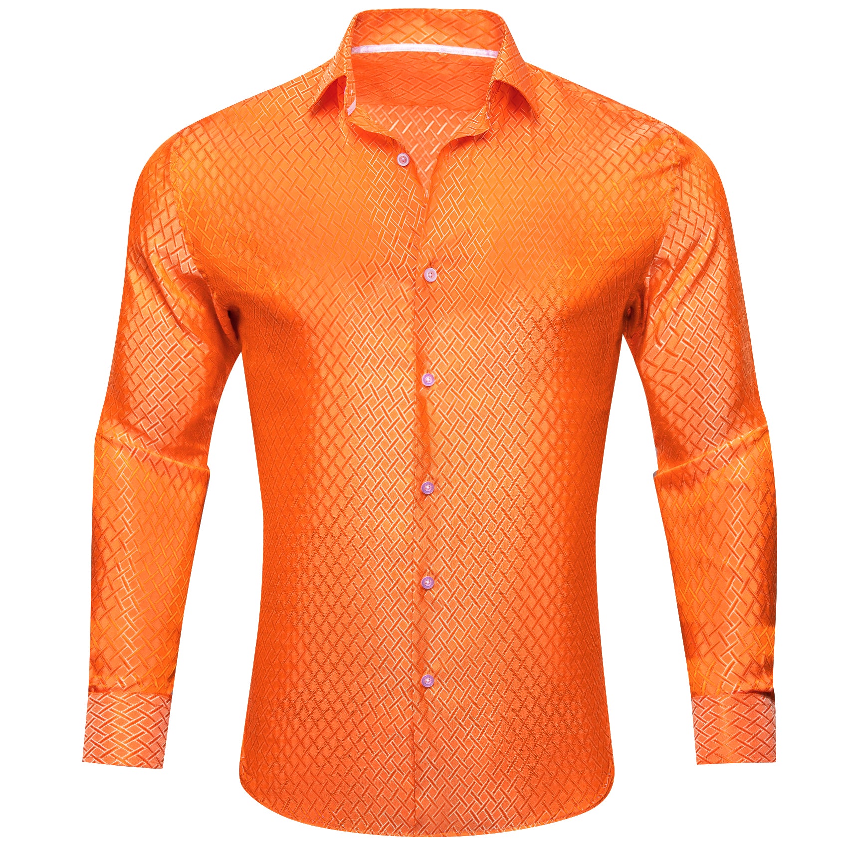 orange long sleeve shirt
