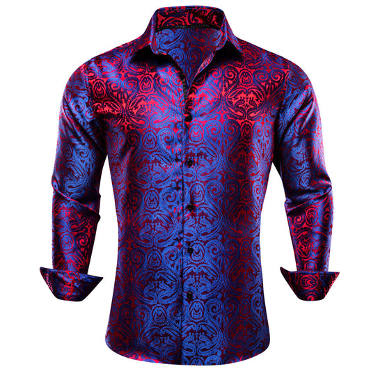 purple shirt men's