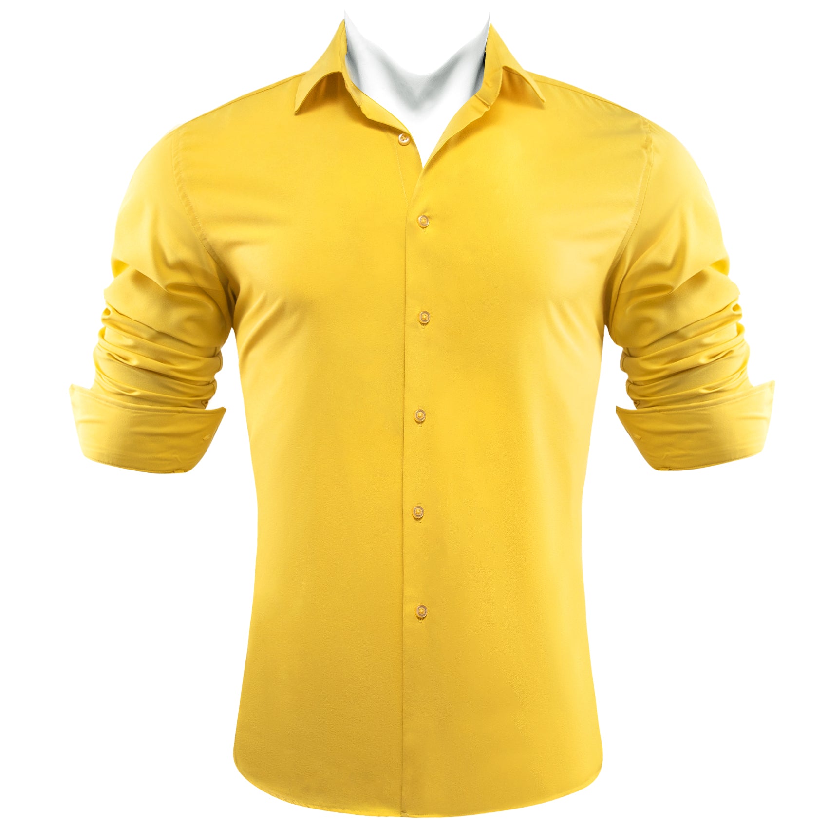pastel yellow mens dress shirt Faded Yellow Oxford Cloth Shirt