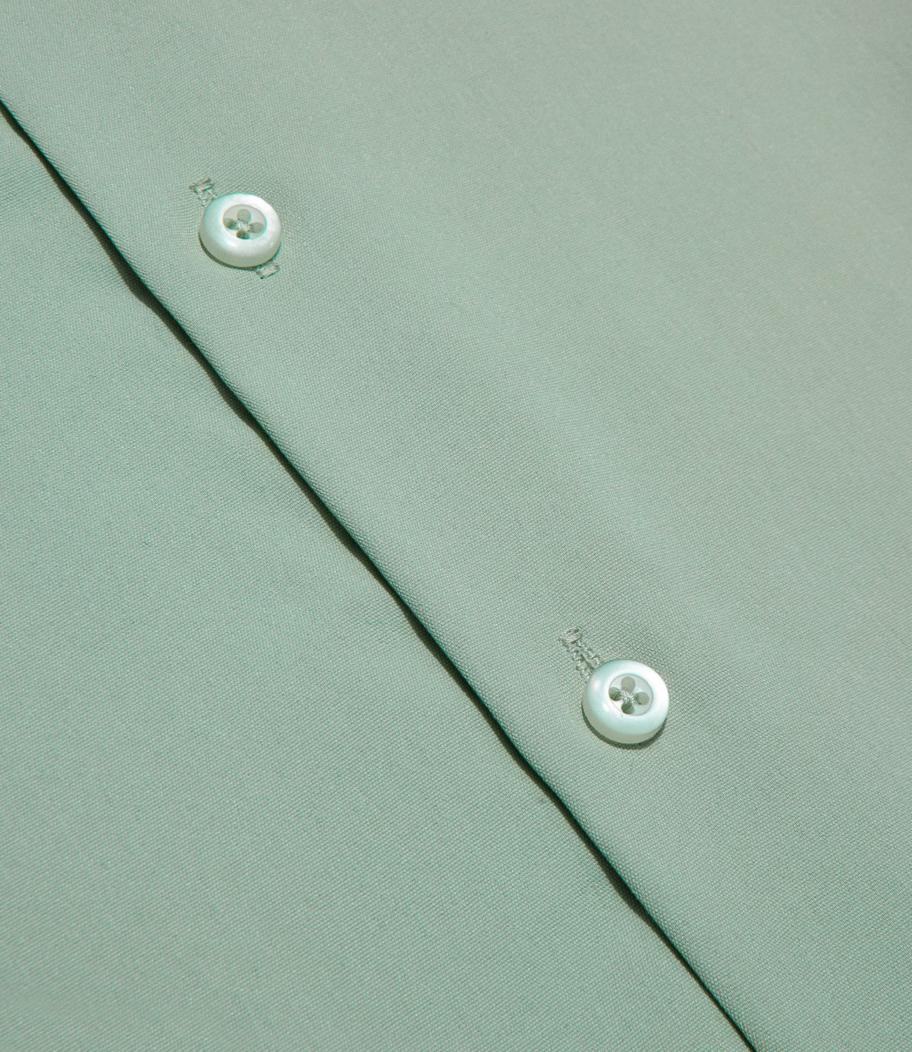 Barry. Wang Sage Green Dress Shirt Solid Business Casual Button Down Shirt