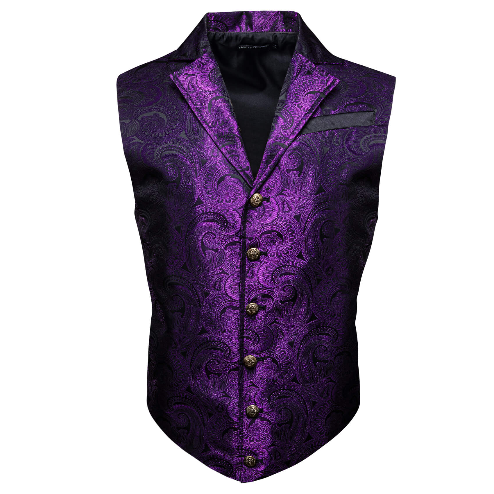 Paisley Purple Waistcoat