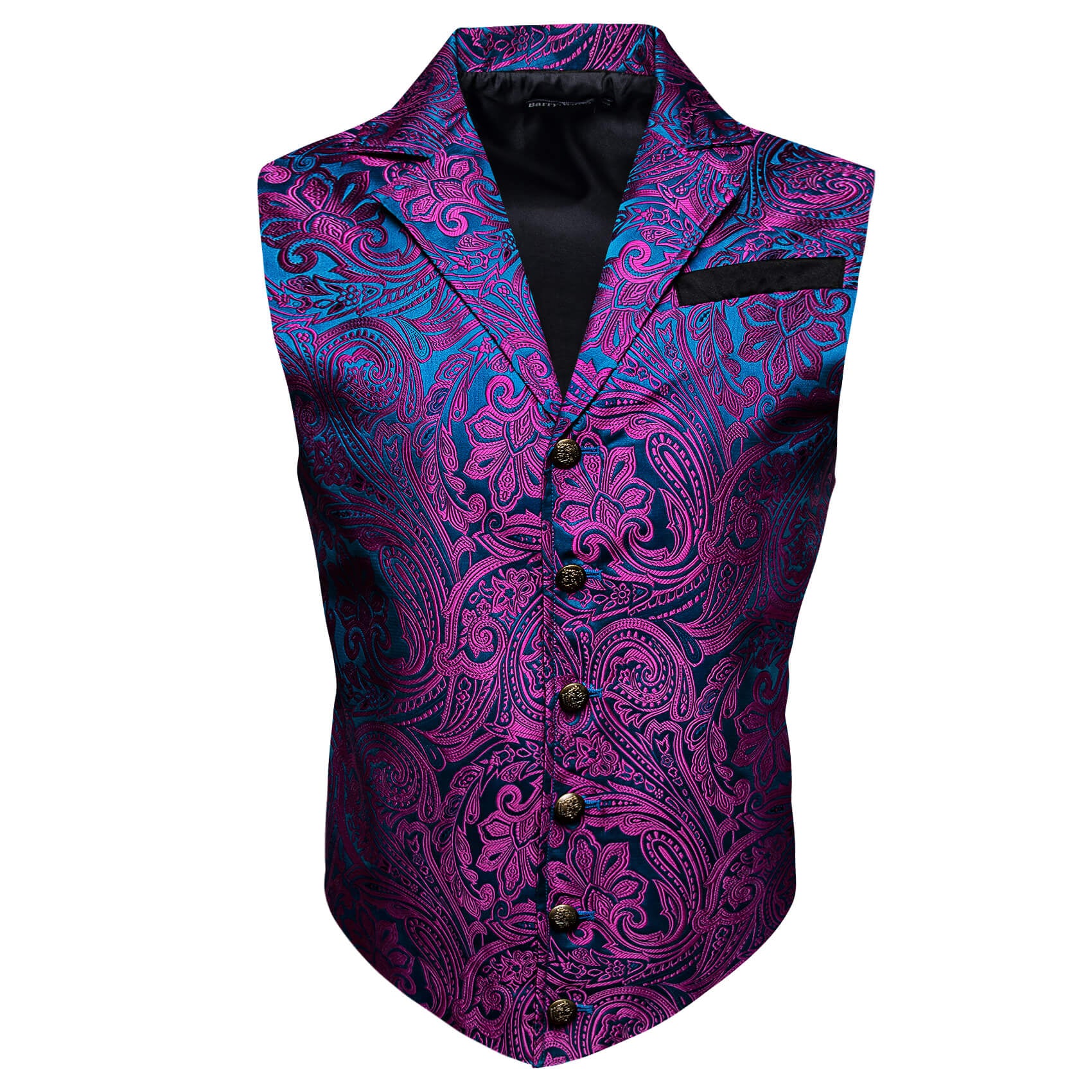 men's dress vest Casual Men's Suit Vest Herringbone Notch Lapel Waistcoat