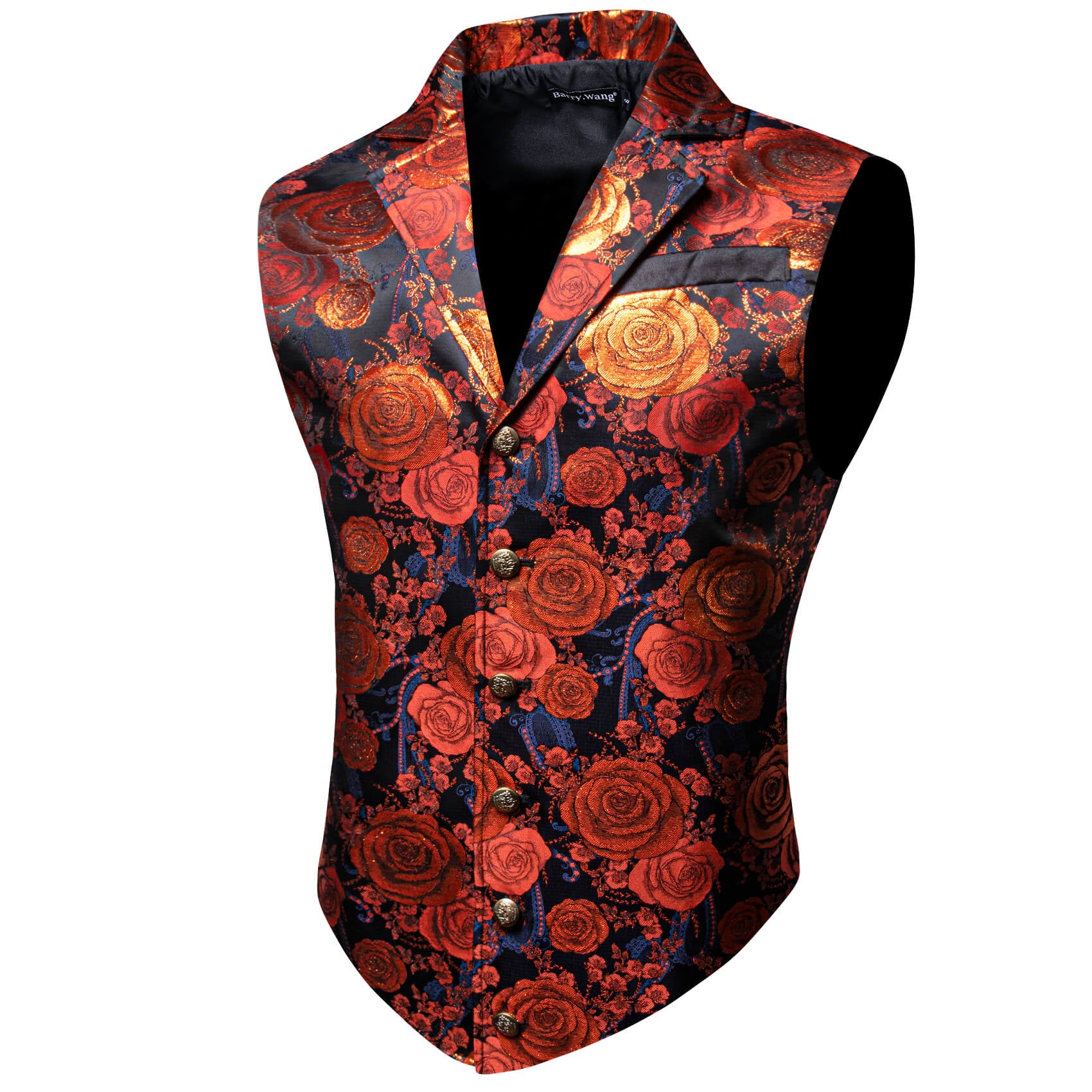 burnt orange vest rust vest mens