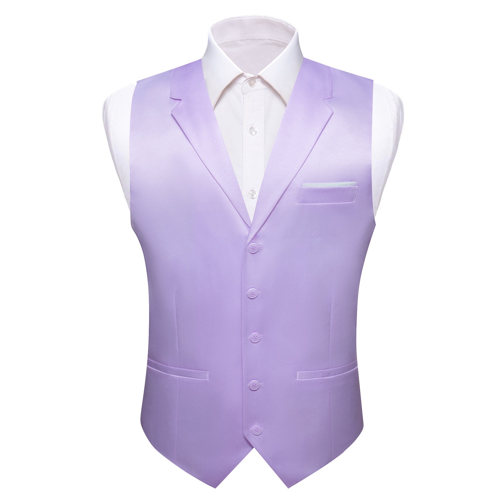 mens suit vest styles Light Purple waistcoat 