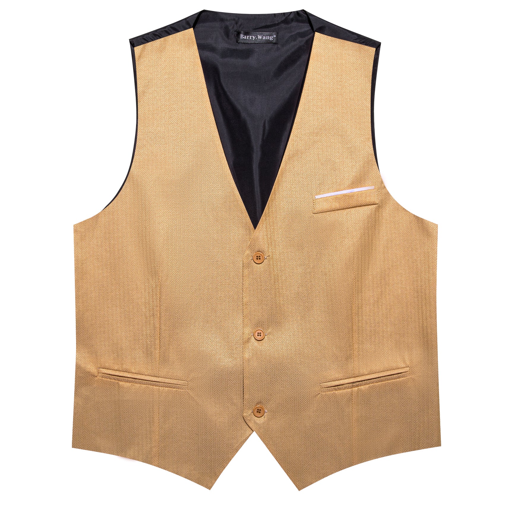 Men's Jasmine Solid Vest Suit for Business
