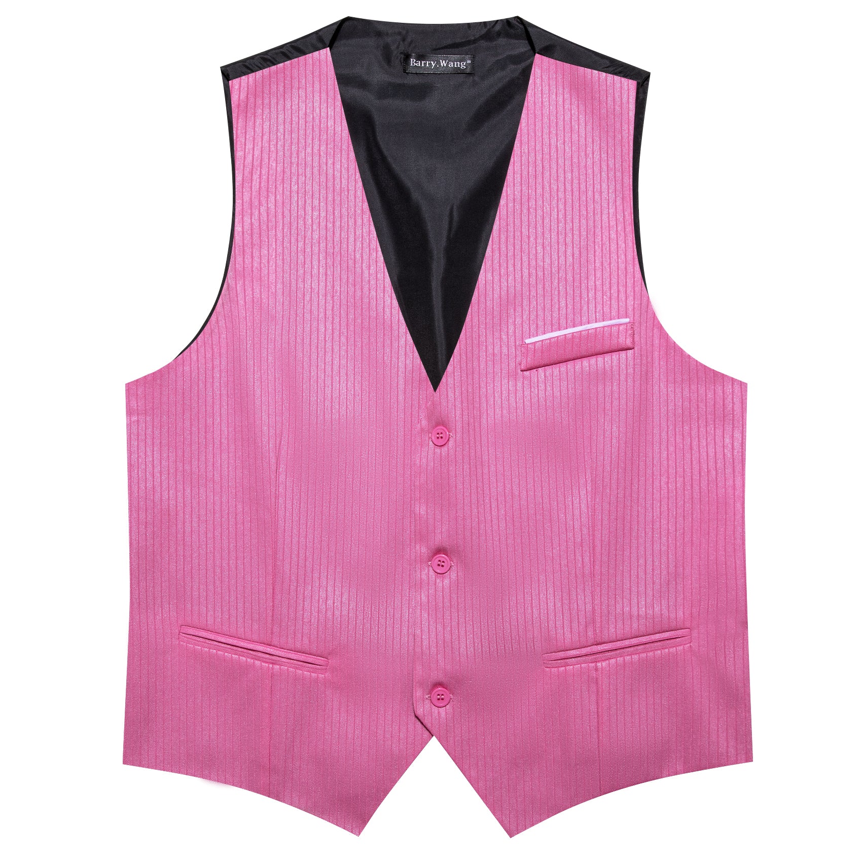 Barry.wang lilac Solid Business Vest Suit