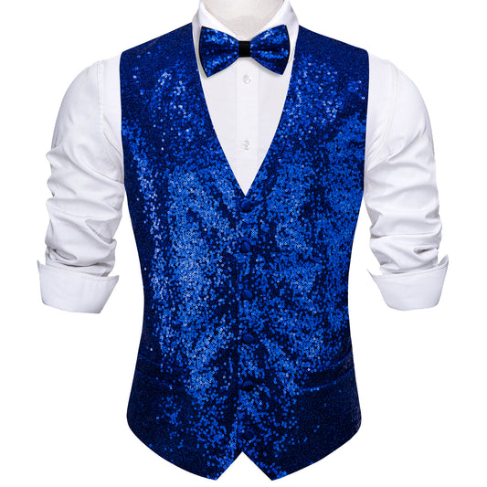 sequin vest