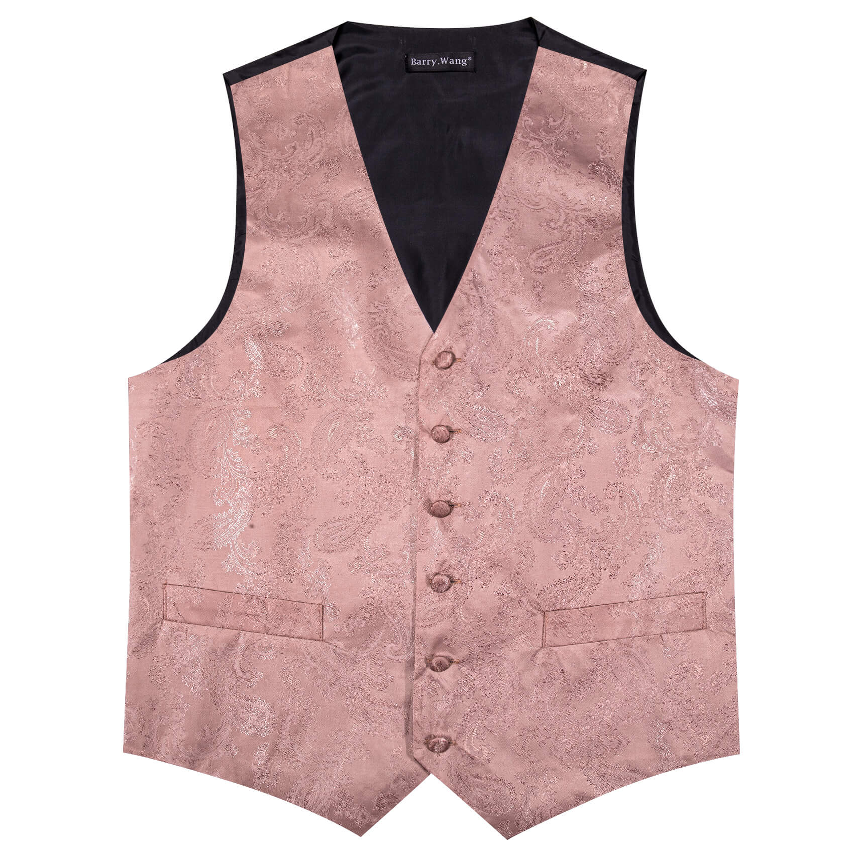 Dusty rose tuxedo vest on sale
