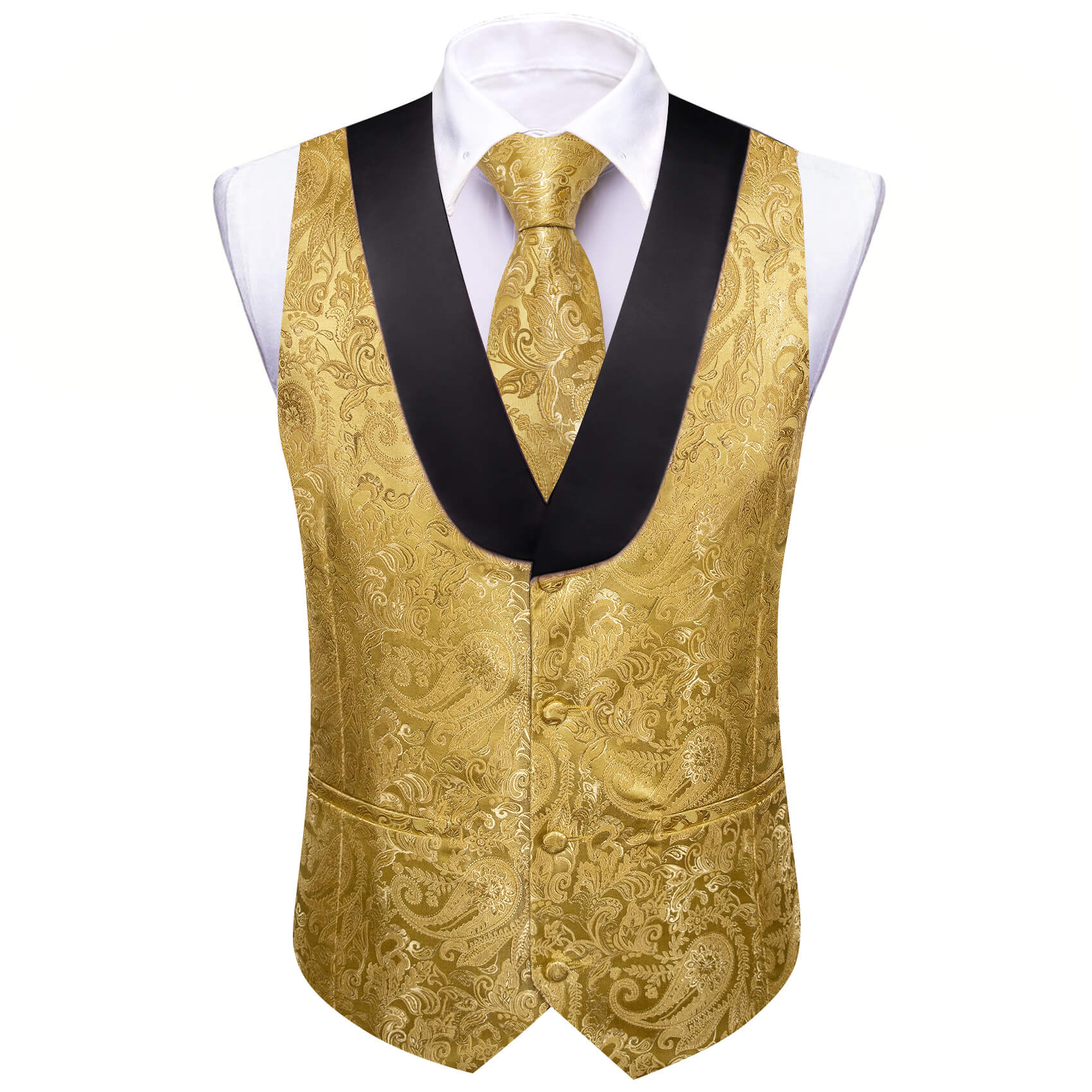 tuxedo with vest and tie