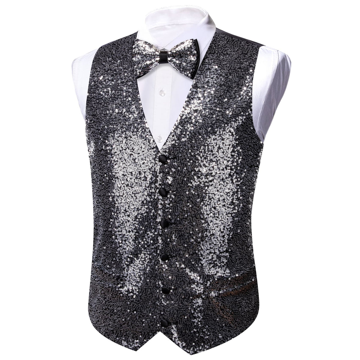 grey vest mens black suit grey vest
