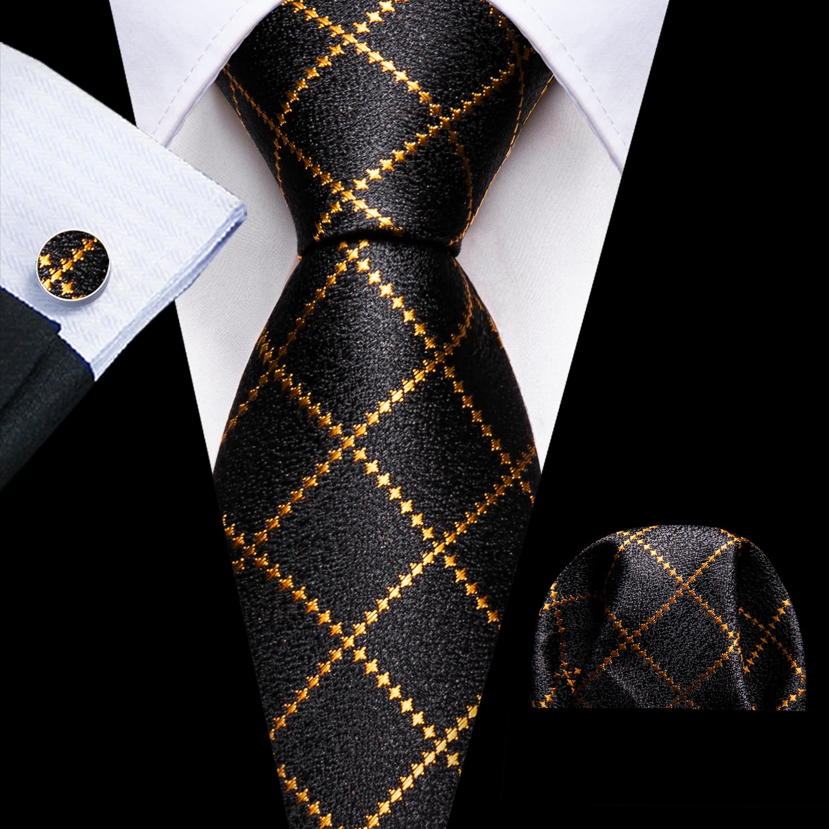 black tie attire extral long ties 
