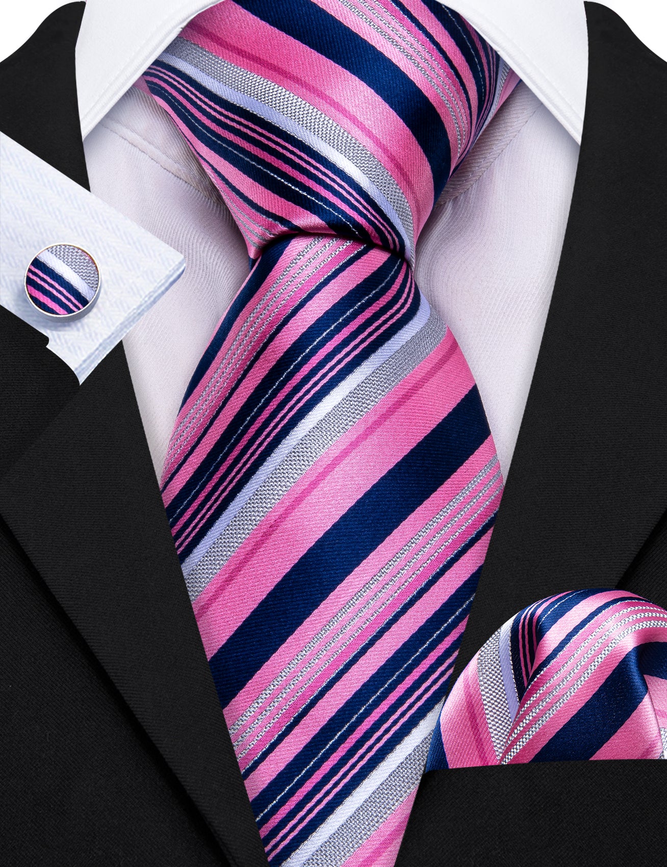 pink tie for men