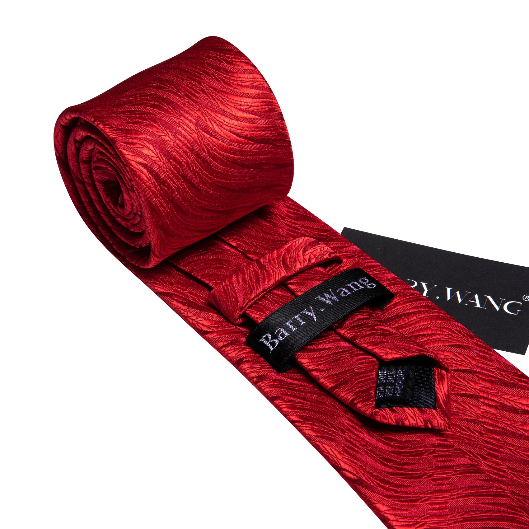 red suit tie