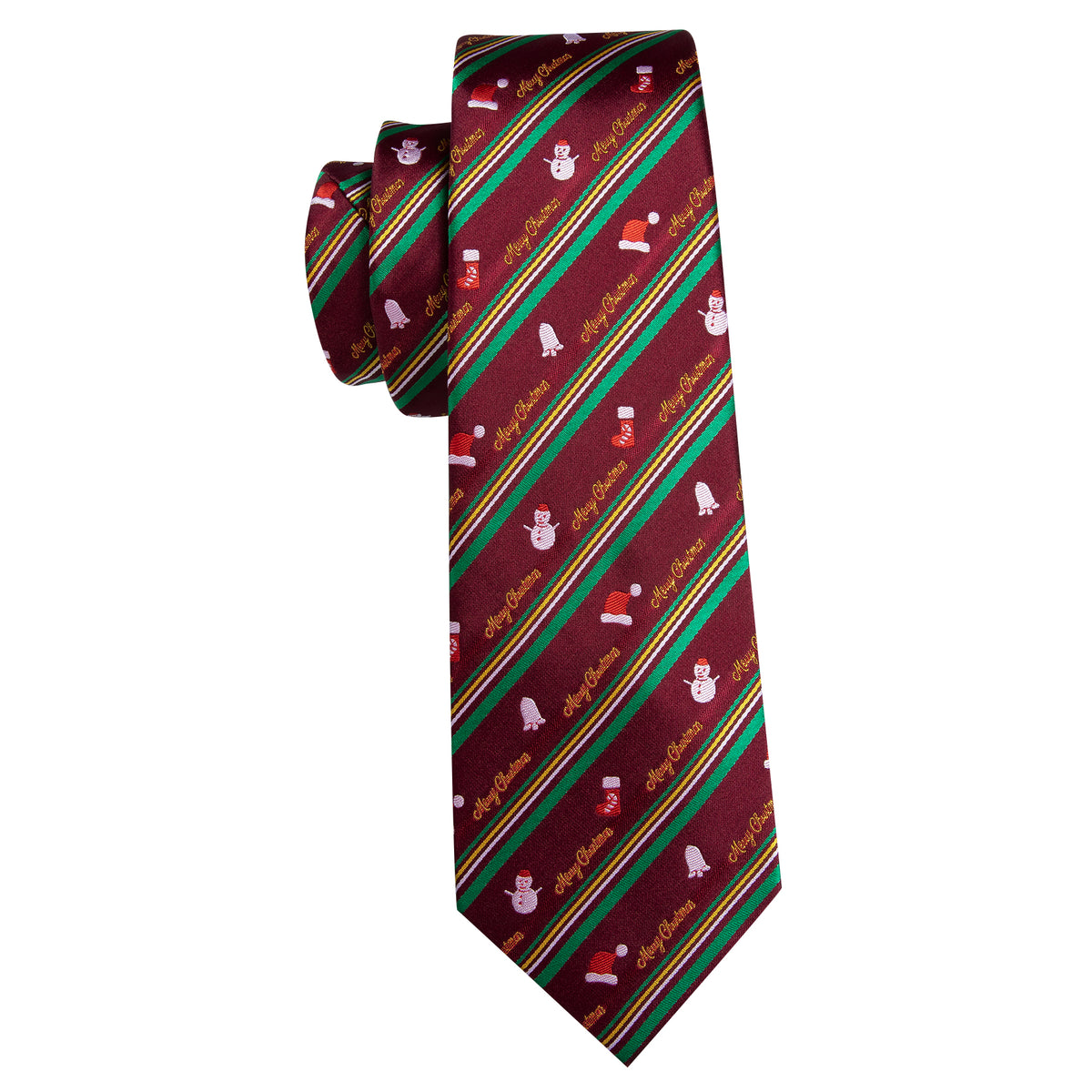 christmas mens dress tie