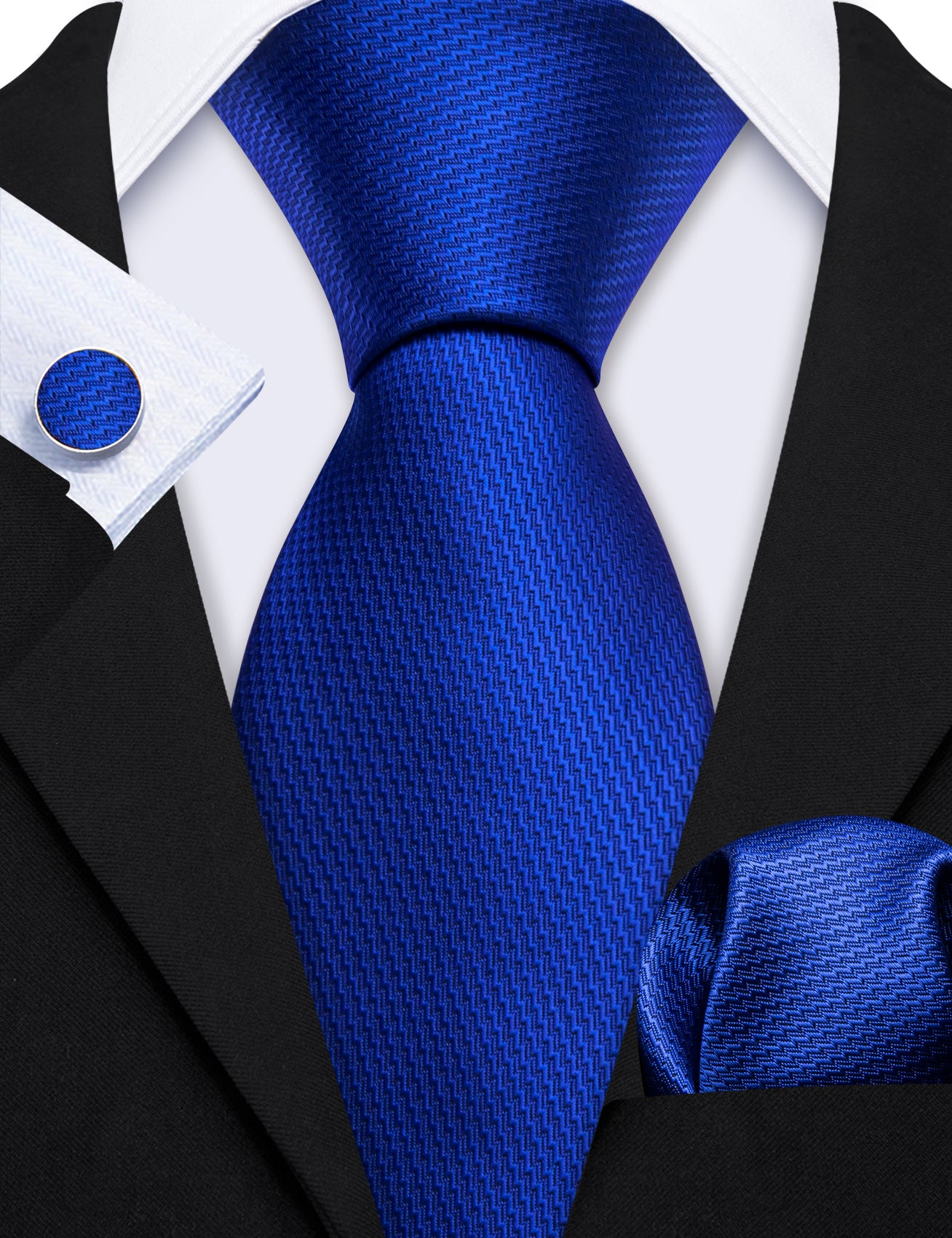 mens cobalt blue tie