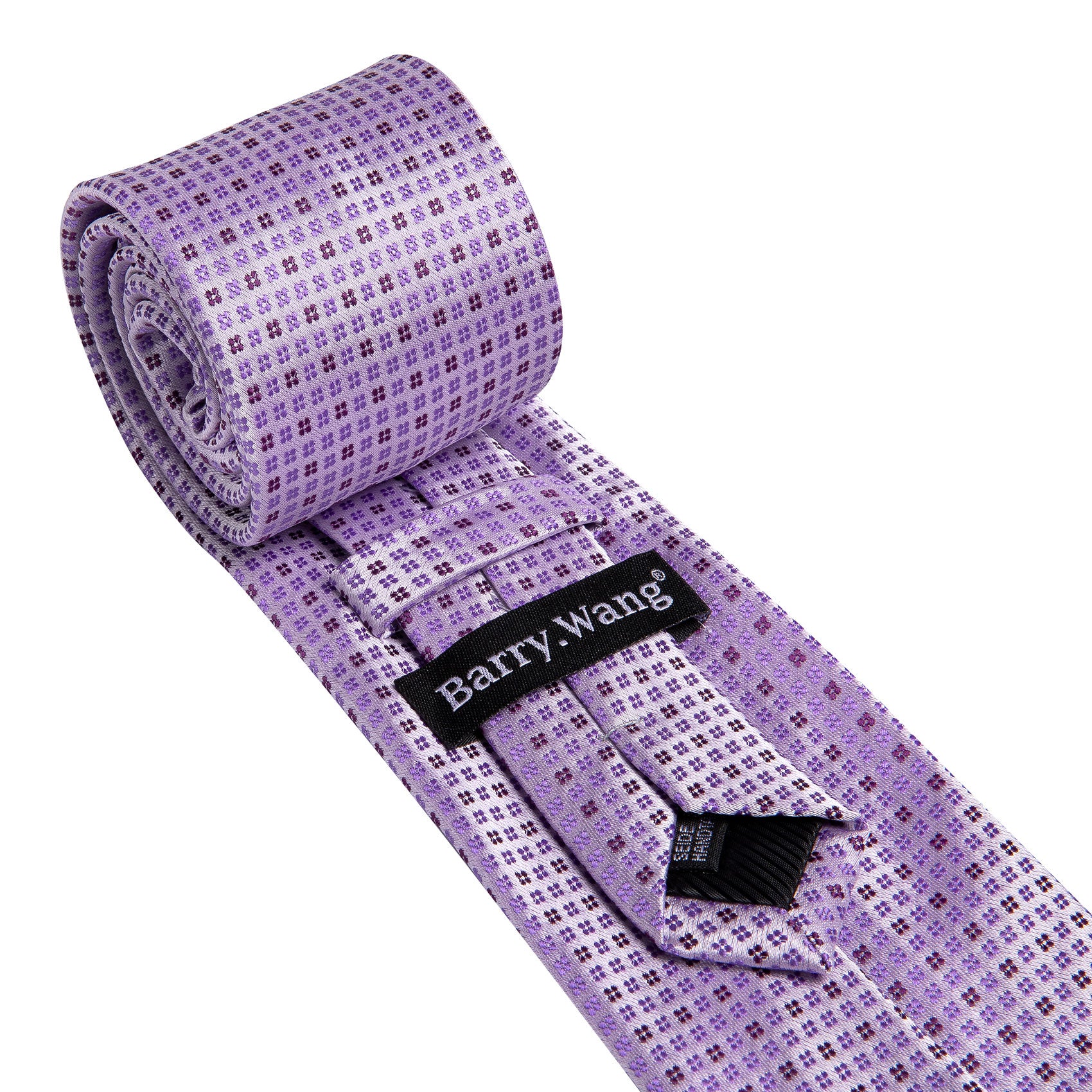 Purple pink tie for men