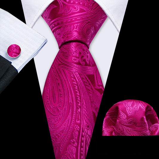 hot pink tie
