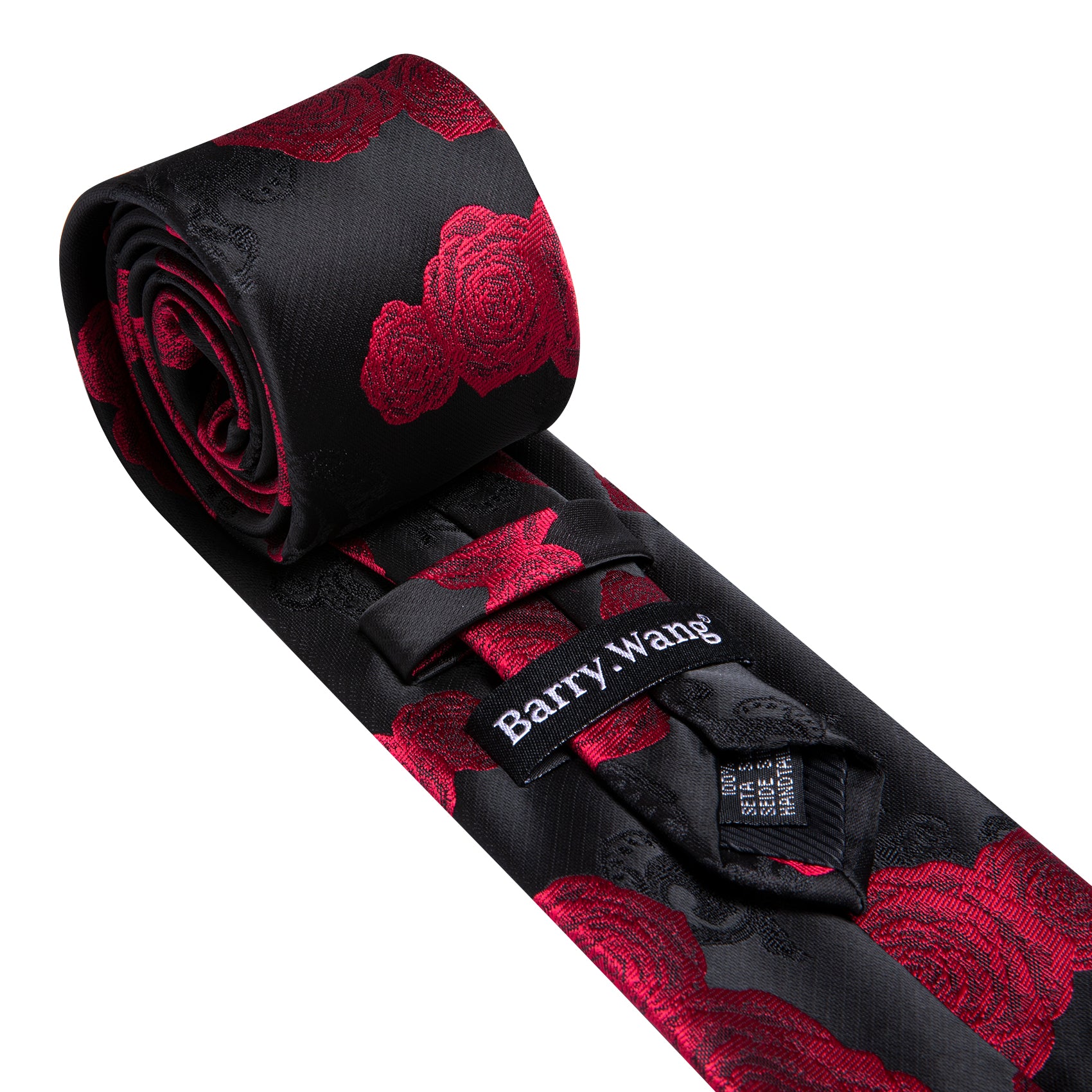 black red novelty necktie 