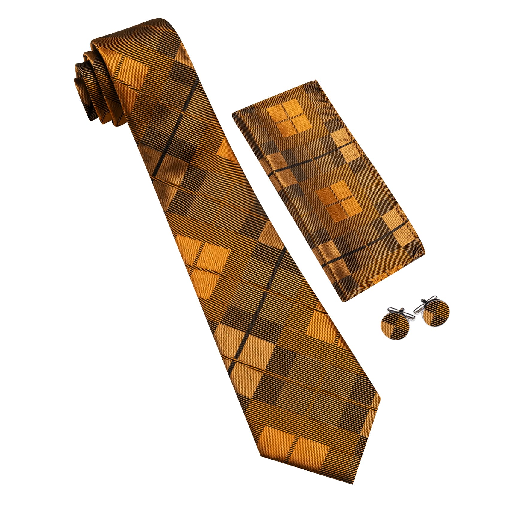brown tie
