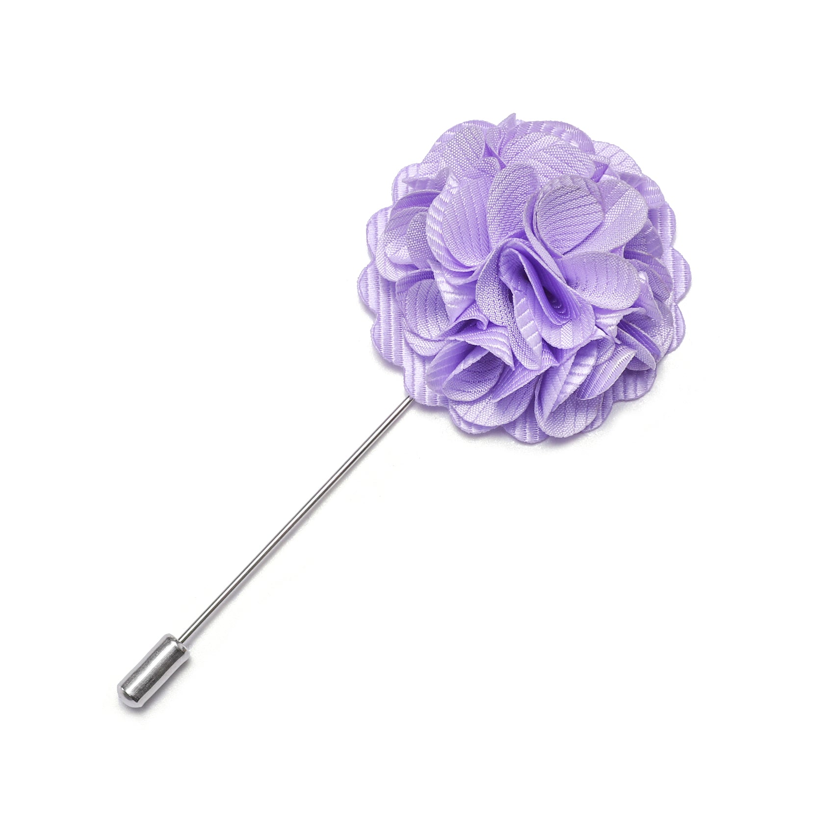 Luxury Mist Violet Flower Lapel Pin