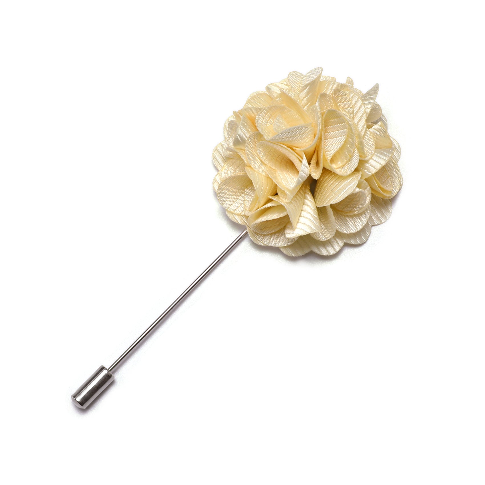 Fashion Vanilla Flower Lapel Pin