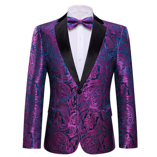 purple suit