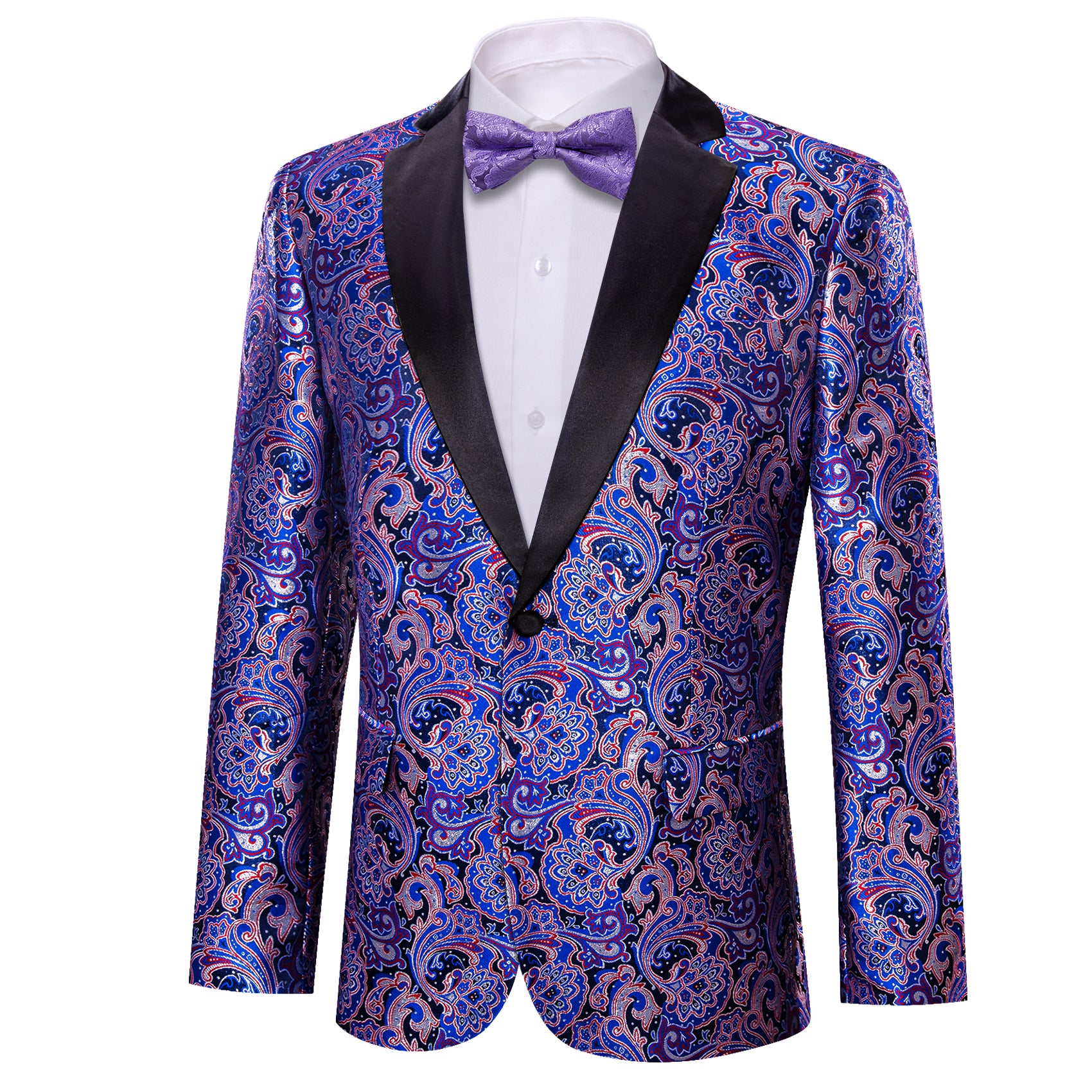 blue wedding suit